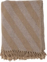 bloomingville Katrin Throw Recycled cotton Brown