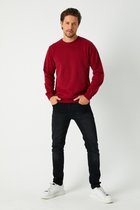 Comeor Sweater heren - bordeaux rood - sweatshirt trui - XL
