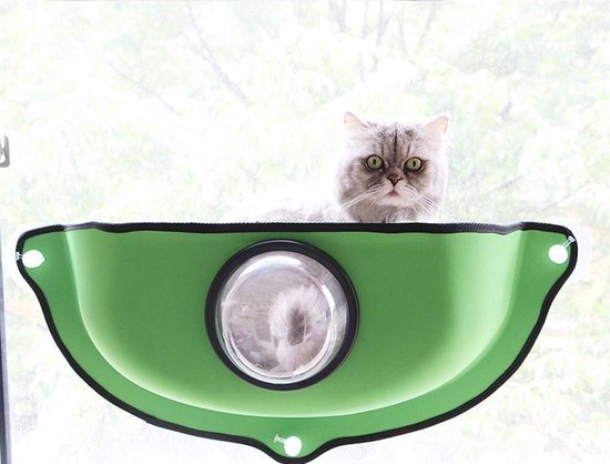 Pishoo® Katten Raamhangmat Spaceship – Kattenmand met zuignappen –  Kattenkussen | bol.com