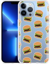 iPhone 13 Pro Max Hoesje Burgers - Designed by Cazy