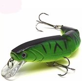 Swimbait - Plug - kunstaas - groen - Snoek - 10cm - 15 gram - Roofvissen