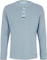 Tom Tailor Lange mouw T-shirt - 1030051 Bleu (Maat: XXXL)