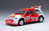 Ixo miniatuur auto 1:43 - Belga MG Metro 6R4  Rallye Legend Boucles de Spa 2014 Duez, Rutten