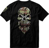 PRiDEorDiE T Shirt Reckless Jungle Camo maat M