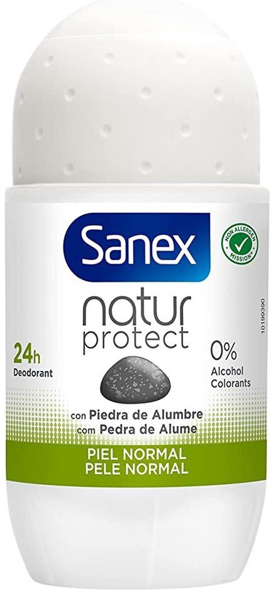 maximaal Geven steno Sanex Deo Roller - Natur Protect Aluinsteen - normale huid - 6 x 50 ml |  bol.com