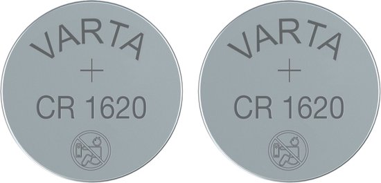 VARTA - Batterij CR 1620 - Knoopcel - Lithium - 3Volt - 2 STUK(S)