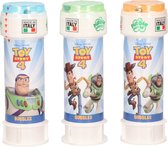 3x Disney Toy Story bellenblaas flesjes met spelletje 60 ml voor kinderen - Uitdeelspeelgoed - Grabbelton speelgoed