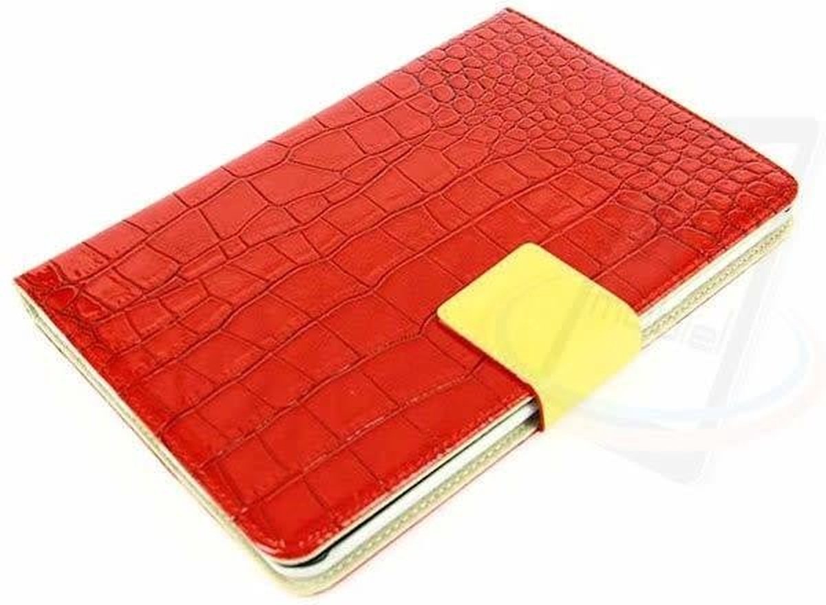 Apple iPad Mini 2-3 Rood Smart Case - Book Case Tablethoes- 8719273000663