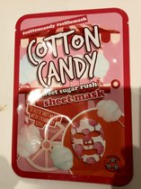 Gezichtsmasker Cotton Candy - sheet mask suikerspin - selfiemask - masker zoet en verzorgend - aardbei