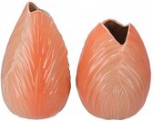 Tulp vaas orange 12x12x17