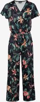 TwoDay dames jumpsuit met bloemenprint - Zwart - Maat XL