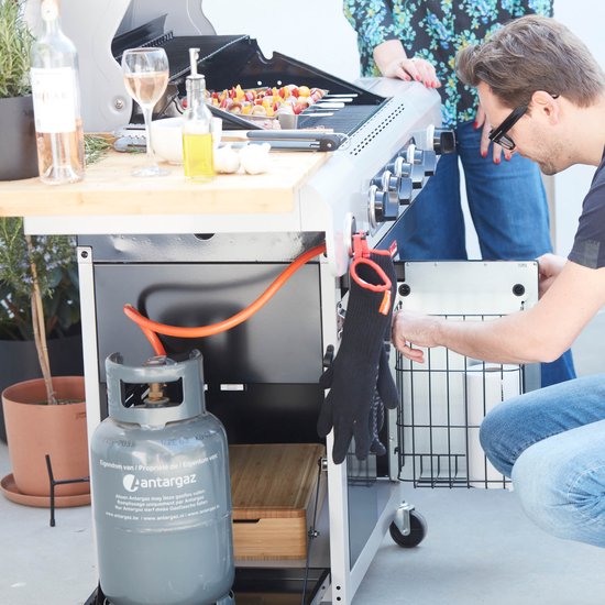 Barbecook Gasregulator - Gasdrukregelaar & Gasslang 30 Mbar - G5 Aansluiting - Nederland van Barbecook — afbeelding 2