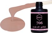 Gellak - 706 - 15 ml | B&N - soak off gellak