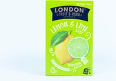 London Fruit & Herb Thee Lemon & Lime Zest – 20 zakjes Vruchtenthee - Citroen en Limoen
