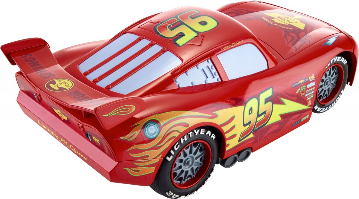 MATTEL Voiture Flash McQueen Interactive - Cars 3 pas cher 