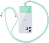 Casemania Universele Telefoonkoord - Verstelbare Telefoonketting - Koord voor Telefoon - Turquoise