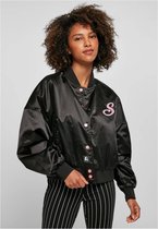 Urban Classics College jacket -XS- Satin Zwart