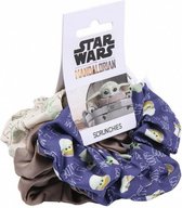 Mandalorian set van 3 haar scrunchies