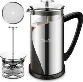 Qualitá® French Press – Cafetiere – Koffiemaker – Franse Pers