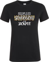 Klere-Zooi - Mijn Man Is Een Hoofdprijs... - Dames T-Shirt - 3XL