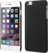 Peachy Stevige gekleurde hardcase iPhone 6 Plus 6s Plus Hoesje - Zwart