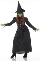 Karnival Costumes Heks & Spider Lady & Voodoo & Duistere Religie Kostuum Vreselijke Rot Heks Halloween Kostuum Volwassenen Carnavalskleding Dames - Vrouw - zwart - L