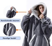 Fleecy Hoodie deken | Trui deken | Oodie | Snuggie | Fleece deken met mouwen
