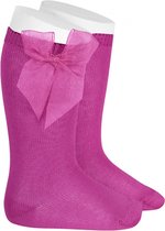 Cóndor Kniekous Met Organza Strik | 2439/1 | Fuchsia | 6-12 mnd | maat 0