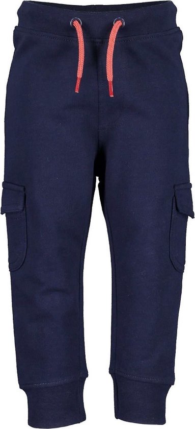 Blue Seven - effen blauwe joggingbroek