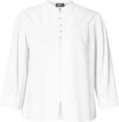 YESTA Kyenzha Blouse - White - maat 4(54/56)