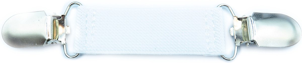 Vestsluiting - Stylish band wit- vestclip dames -vestsluiting dames - vestclip - vestsluiting vestclip - sjaalspeld - vestspeld - vestklem