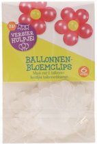 Ballonen Bloemenclips - Maak met 6 ballonnen feestelijke ballonnenbloemen - Versier hulpjes - 6 stuks Bloemenclips voor ballonnen.