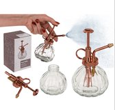 Plantenspuit - Roze Goud- Glas - Vintage - Spray  - Water Verstuiver - Plantenspray