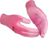 Guide 532 tuinhandschoen PU roze pink - maat S