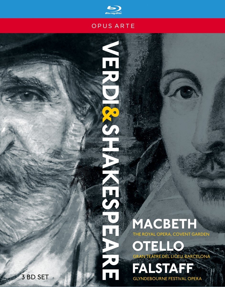 The Royal Opera, Glyndebourne Festival Opera, Gran Teatre Del Liceu - Verdi & Shakespeare (3 Blu-ray)