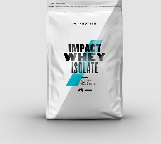 My Protein Impact Whey Isolate - Unflavoured 2.5KG - MyProtein