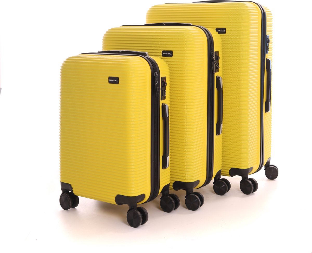 AttitudeZ Air-Z Reiskoffer Set Geel