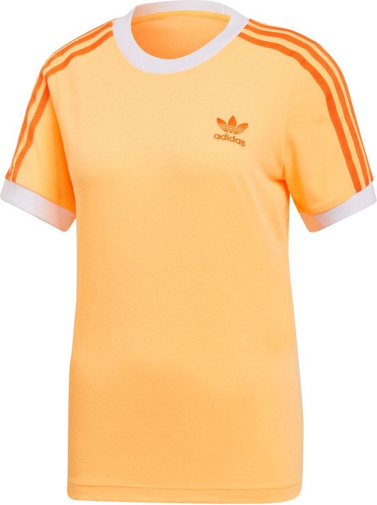 adidas Originals 3 Str Tee T-shirt Vrouwen oranje FR42/DE40