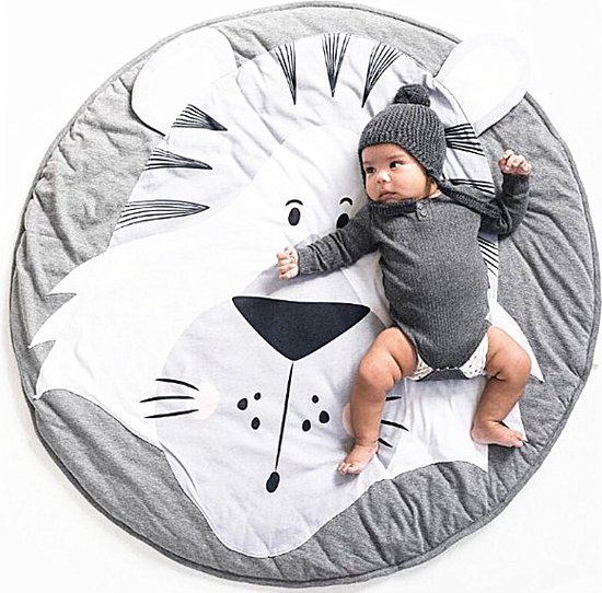 Speelmat voor Baby, Speelkleed Baby, Zachte stof, Tijger