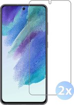 Samsung S21 Fe Screenprotector Glas Tempered Glass Gehard - extra sterk