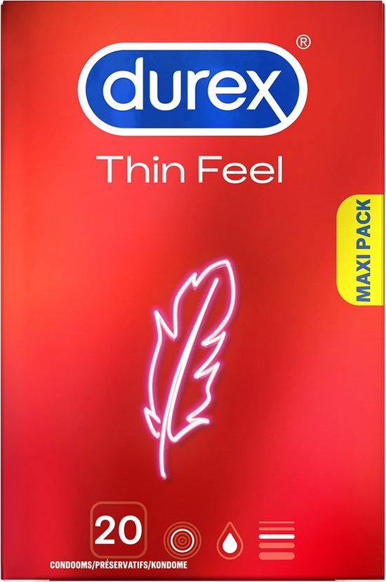 Durex Condooms - Thin Feel - 20 stuks