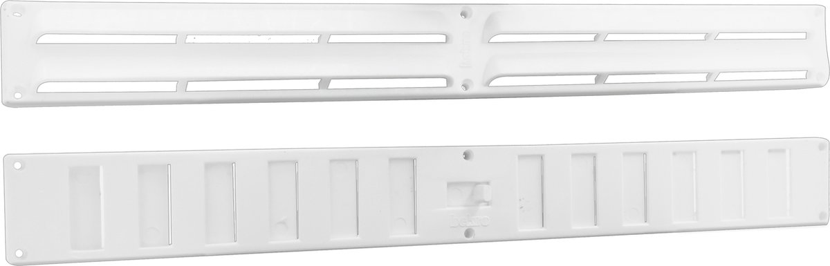 Bekro Ventilatieset 370x40mm, kunststof wit
