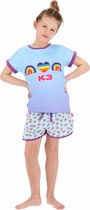 K3 Shortama Pyjama Regenboog - Maat 134/140