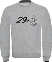 30 jaar | verjaardagstrui | verjaardag | Unisex | Trui | Sweater | Hoodie | Capuchon | Grijs