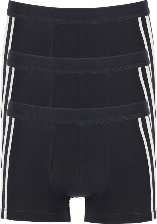 SCHIESSER 95/5 Stretch shorts (3-pack) - zwart - Maat: XL
