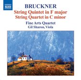 Fine Arts Quartet, Gil Sharon - Bruckner: String Quintet / String Quartet (CD)