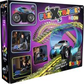 Smoby - FleXtreme - Racebaan - Neon Set - een elektronische tunnel, 2,6 m spoor en lichtvezel en een exclusief voertuig