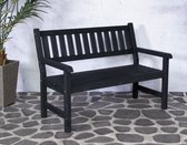 SenS Garden Furniture - Bordeaux 2-seater Black FSC 100% - Zwart