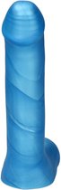 Ylva & Dite - Helios - Siliconen Dildo met zuignap - Made in Holland - Luster Blauw