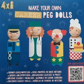 Make your own career peg dolls - beroep kegelpoppetjes